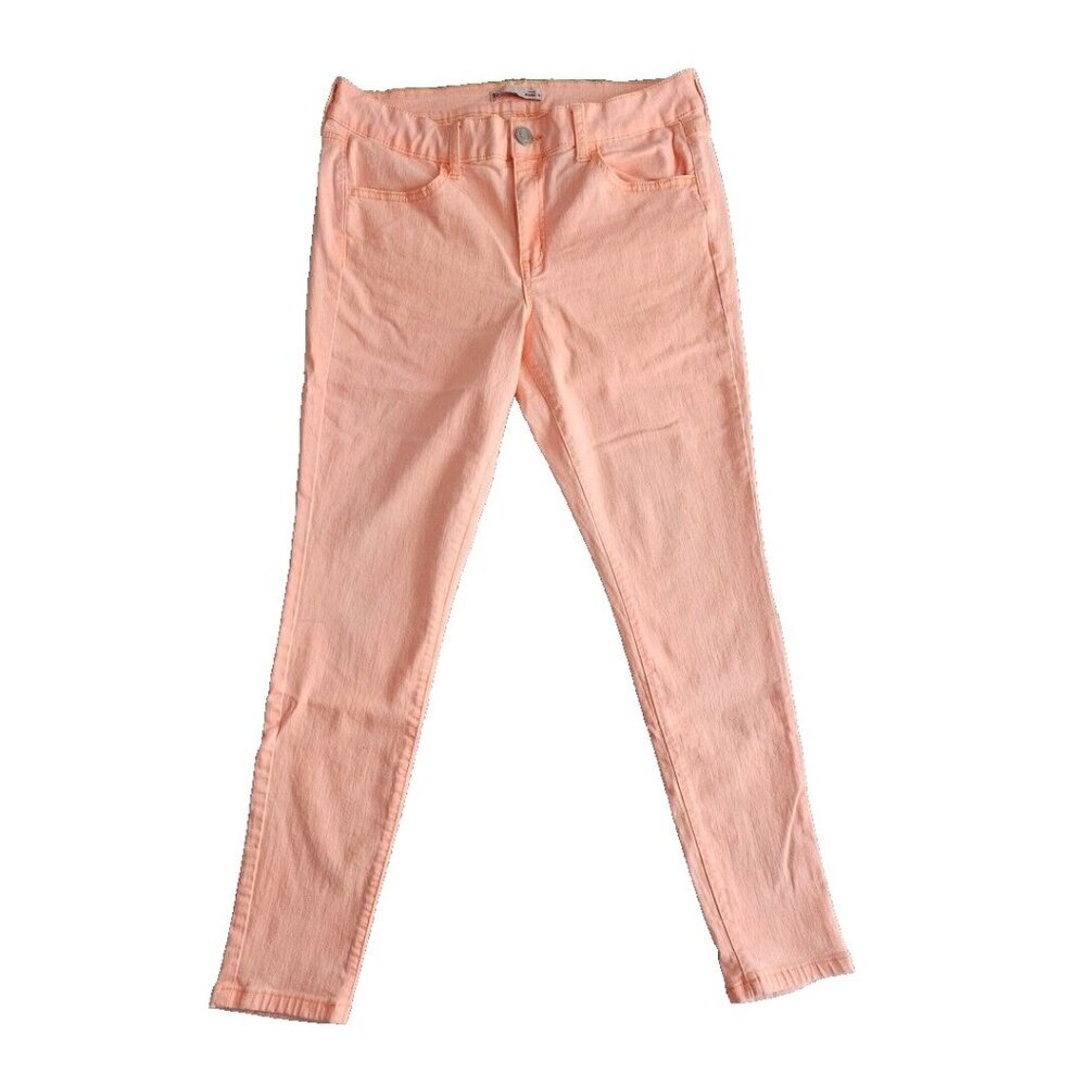 So Jeans Women's Size 15 Jegging Coral‎ Pink Skinny Stretch Low-Rise RN# 88083